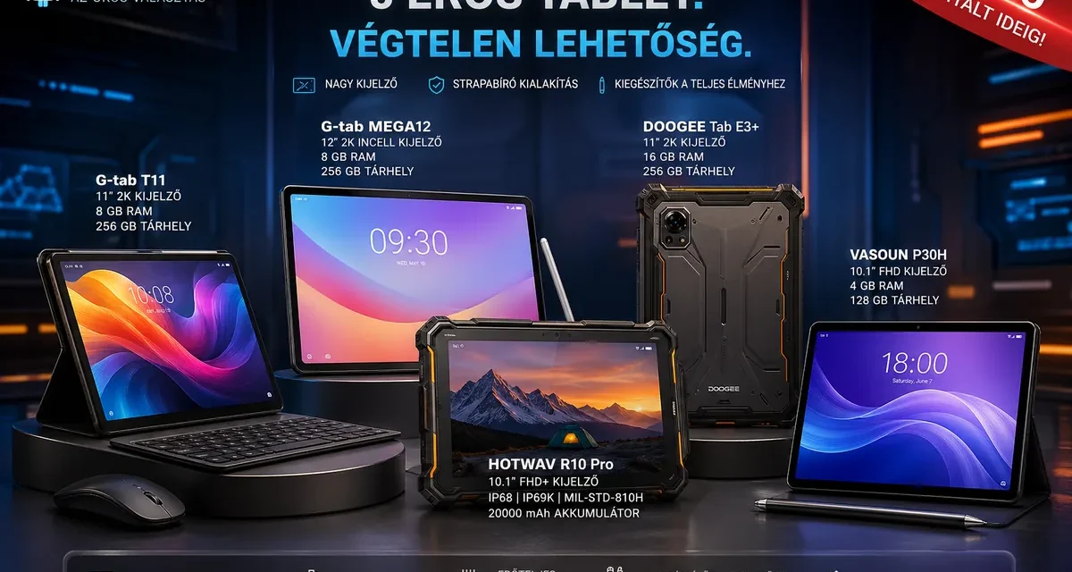 Milyen tablet-t vegyek 2026-ban? Top 5 választás