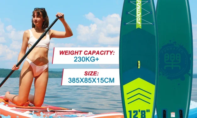 FunWater 385X85X15CM SUP deszka: Családi vízi kalandok a nyárra