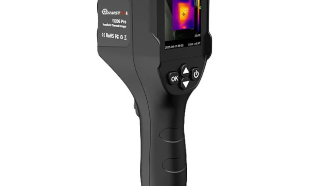 MUSTOOL YX196 hőkamera: ipari precizitás, budget áron