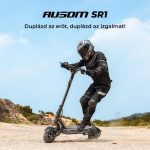 Ausom SR1 elektromos roller: Dupla motor, hidraulikus fék, verhetetlen ár-érték arány