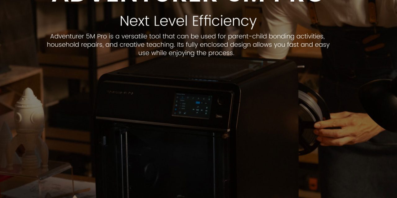 Flashforge Adventurer 5M Pro 3D nyomtató: Gyors, pontos, csendes alkotás