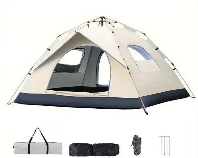 Xmund kültéri sátor: 3-4 személyes automata sátor, verhetetlen áron