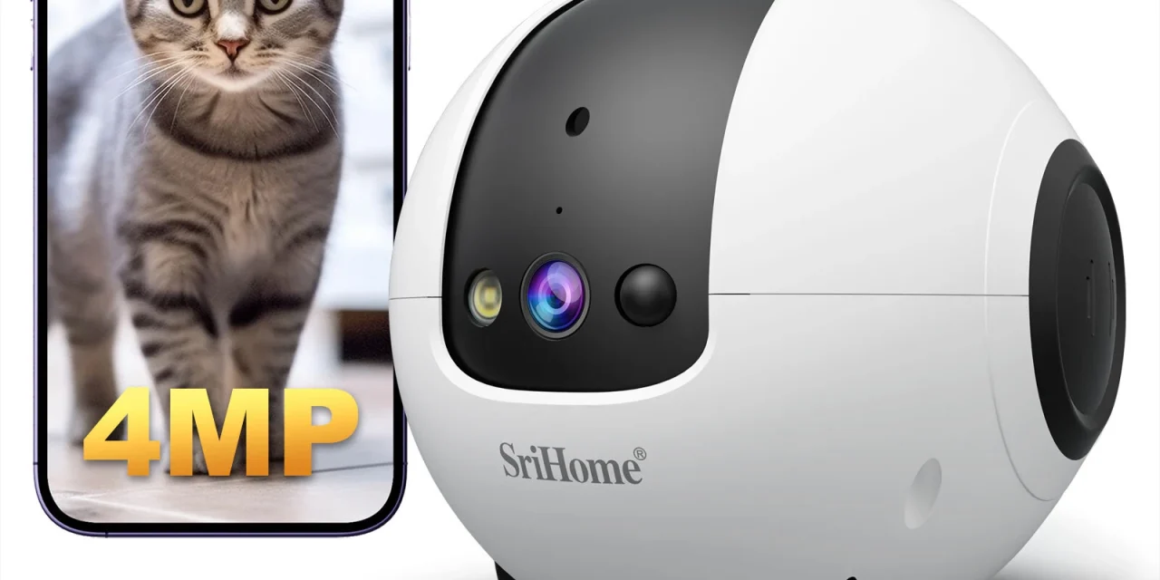 SriHome DH013 mobil robot kamera: Okos háziállatfigyelő budget áron