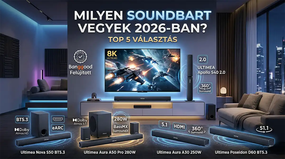 Milyen soundbart vegyek 2026-ban? Top 5 választás