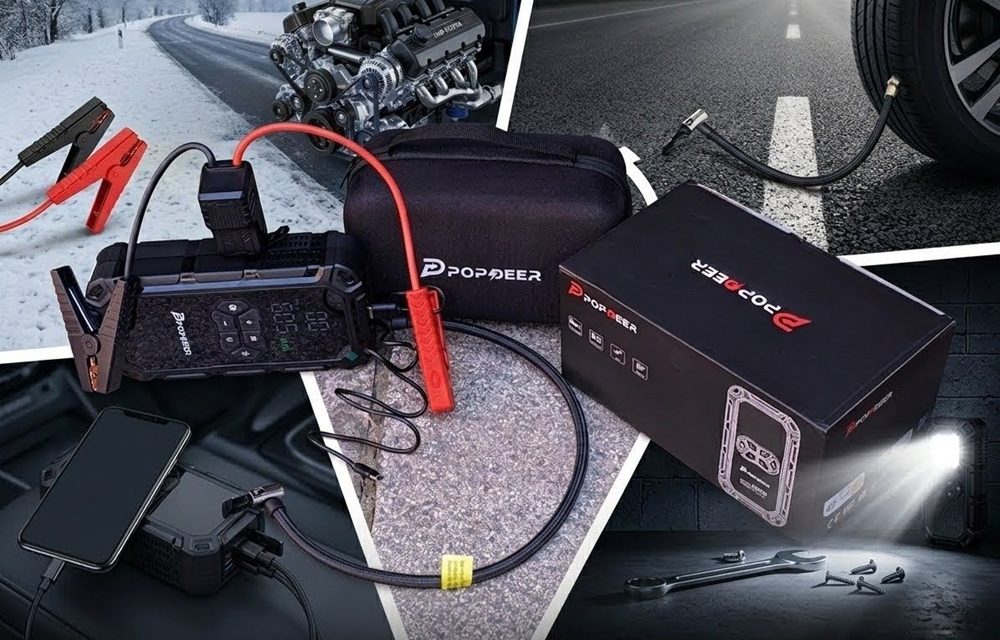 POPDEER PD-JA66 vészindító és kompresszor teszt – Megbízható társ vészhelyzetben