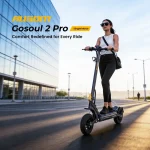 Ausom Gosoul 2 Pro elektromos roller: 90 km hatótáv, 50 km/h sebesség, kényelem