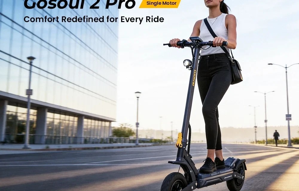 Ausom Gosoul 2 Pro elektromos roller: 90 km hatótáv