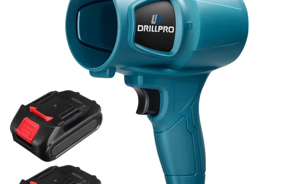 Drillpro turbina ventilátor: 1000W teljesítmény 450g-ban – Tényleg lehetséges?