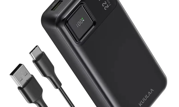 KUULAA RT-20 PD22.5W 20000mAh power bank: Intelligens energiatároló a zsebben
