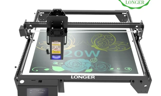 LONGER RAY5 20W lézergravírozó: Gyors és precíz alkotás minimális macerával