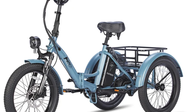 5 ok, amiért érdemes megvenni a FAFREES F20 MATE elektromos háromkerekűt