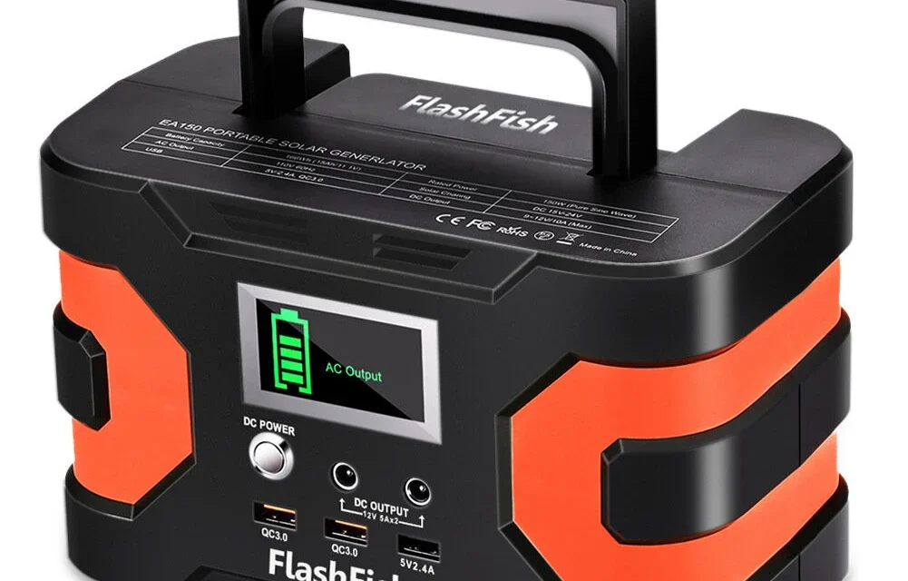 FlashFish EA200 hordozható áramforrás: 5 érv, amiért érdemes beszerezni