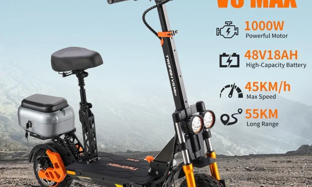 TWOFISH V5 MAX elektromos roller üléssel: Megéri az árát a specifikációk alapján? – röviden