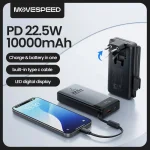 MENETSEBESSÉG MSP17-EU: A jövő multifunkciós power bankje beépített kábellel