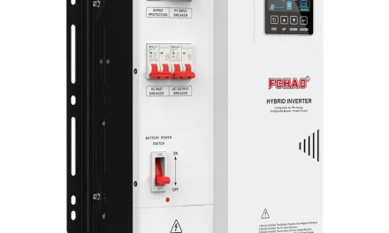 FCHAO 030KHP 5.5KW inverter: Tiszta szinuszos áram WiFi-vel és MPPT vezérlővel