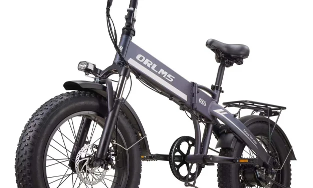ORLMS S9F elektromos kerékpár: 5 ok, amiért neked is kell egy összecsukható e-bike