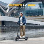 Ausom L2 elektromos roller: 70 km hatótáv, dupla motoros erő 210 000 Ft-ért