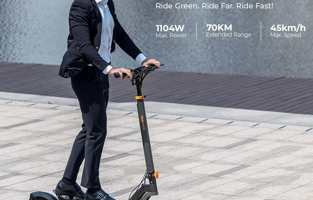 Ausom L2 elektromos roller: a városi közlekedés jövője egy gombnyomással