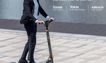 Ausom L2 elektromos roller: a városi közlekedés jövője egy gombnyomással