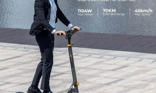 Ausom L2 elektromos roller: a városi közlekedés jövője egy gombnyomással