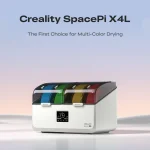 Creality SpacePi X4L filament szárító: 4 tekercs, dupla fűtés, okos kijelző – megéri?