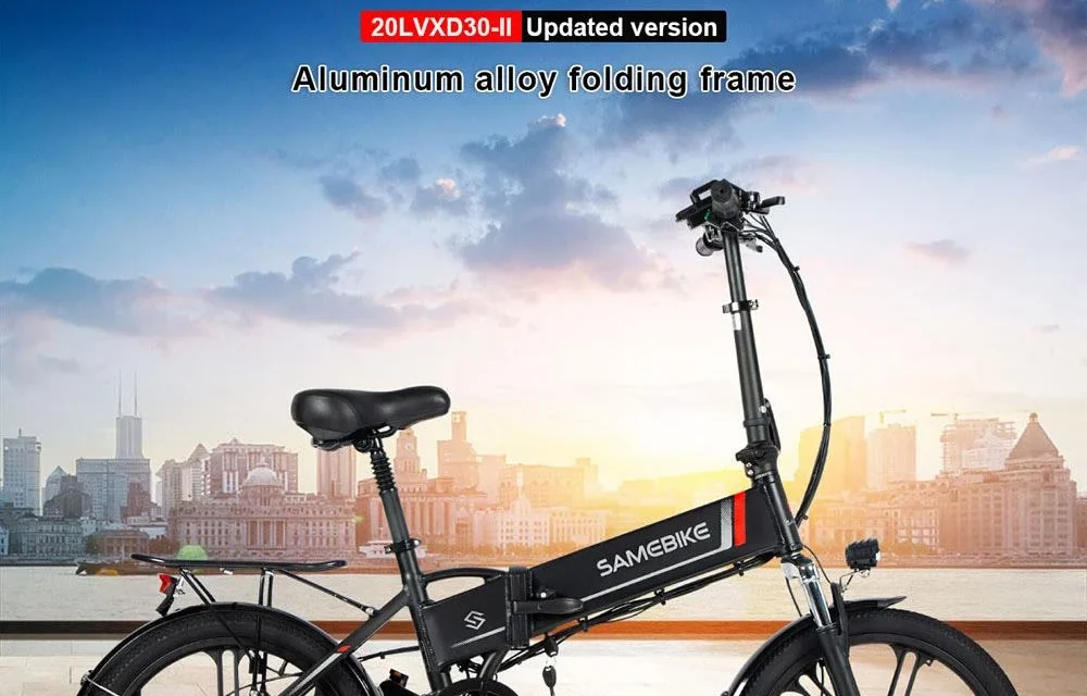 SAMEBIKE 20LVXD30-II elektromos moped kerékpár: A városi kalandok új dimenziója