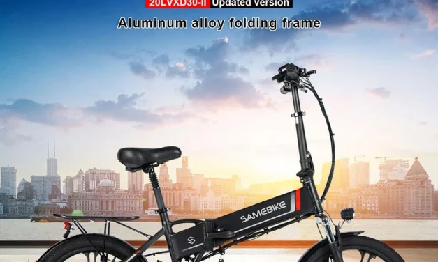 SAMEBIKE 20LVXD30-II elektromos moped kerékpár: A városi kalandok új dimenziója