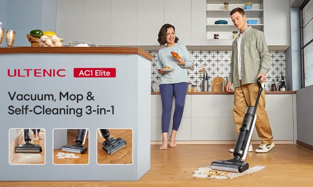 Ultenic AC1 Elite porszívó és felmosó: időspórolás a mindennapokban