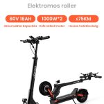 Joyor S10-S-Z elektromos roller: 2000W teljesítmény 85 km hatótávval – Megéri az árát?