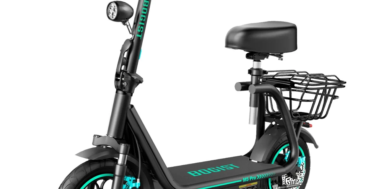 BOGIST M5 PRO+ elektromos roller: Ülve is kényelmes ingázás EU raktárról