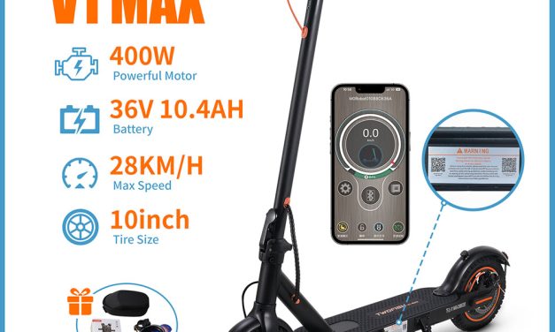 TWOFISH V1 MAX elektromos roller: 53 000 Ft-ért 20 km hatótáv, 400W motor