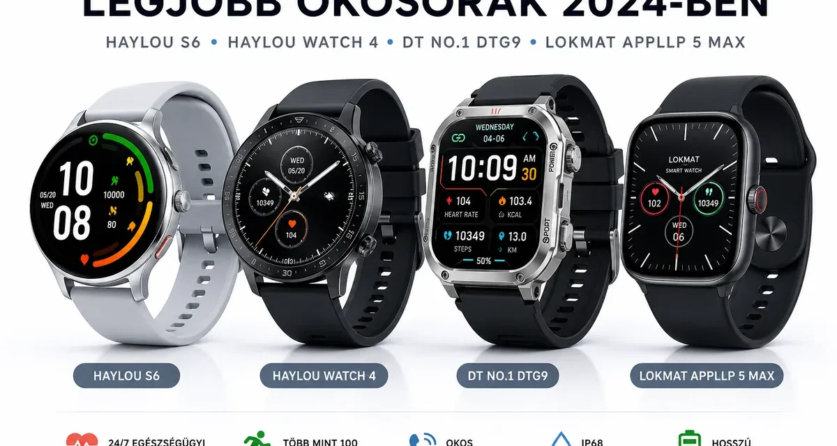 A legjobb okosórák 2026-ra: Top 5 ajánlat