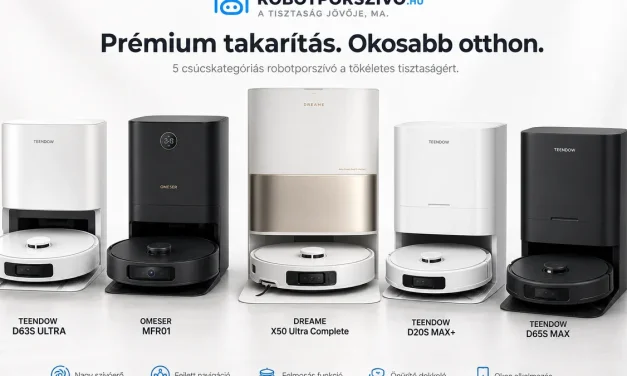 Milyen robotporszívó-t vegyek 2026-ban? Top 5 választás