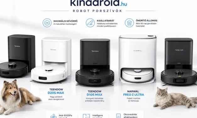 Milyen robotporszívó-t vegyek 2026-ban? Top 5 választás