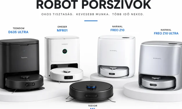 A legjobb robotporszívók 2026-ban: Top 5 ajánlás