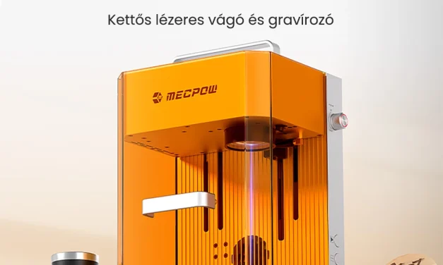 Mecpow X1: Gyors és precíz alkotás dupla lézeres gravírozóval
