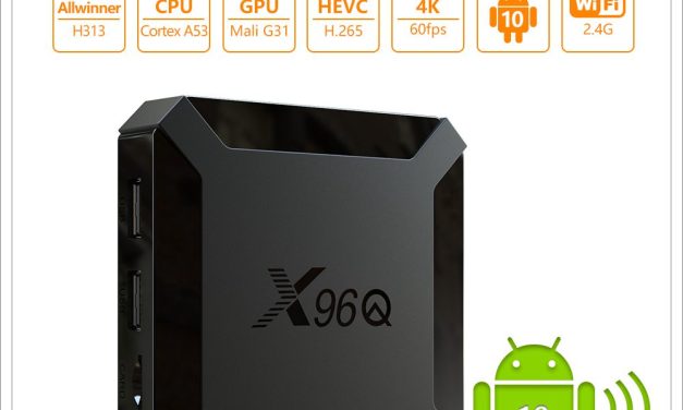 X96Q Allwinner H313 Android 10 TV Box: Megéri a 4K@60fps és 2GB RAM?
