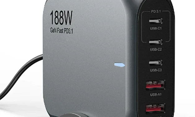 5 ok, amiért a KuKirin M4 Max 188W 5-portos USB PD töltő neked is kell