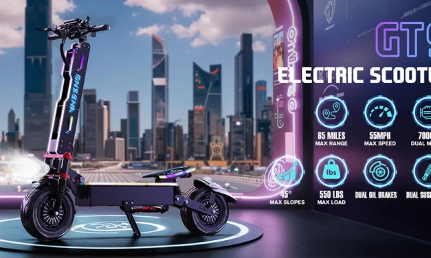 FENGQS GT9 elektromos roller: Erős és szabad a városi dzsungelben