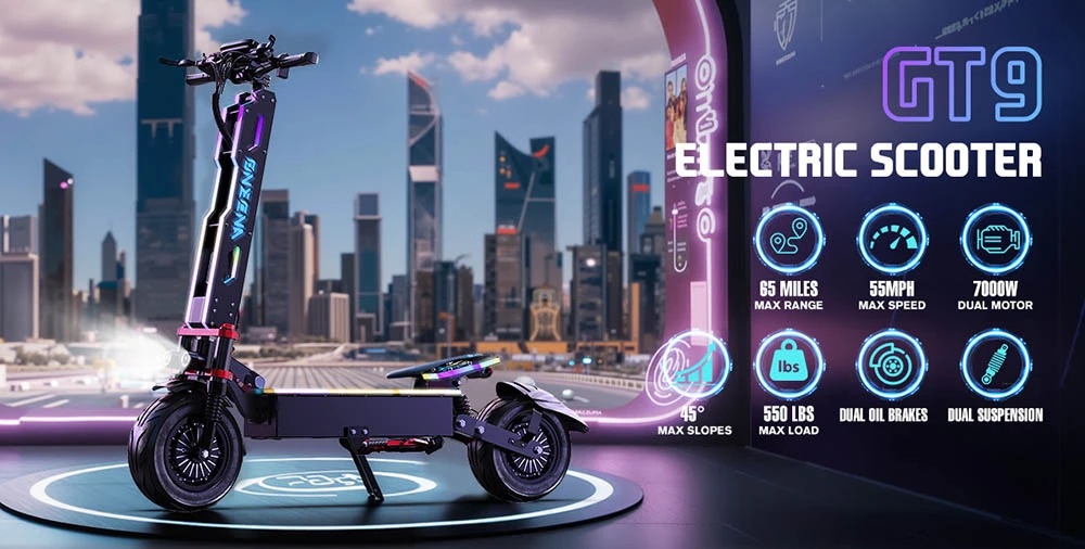 FENGQS GT9 elektromos roller: Erős és szabad a városi dzsungelben