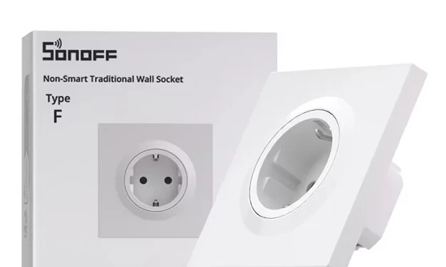 SONOFF WS01STPF-E fali aljzat: a jövő energiaellátása a falban