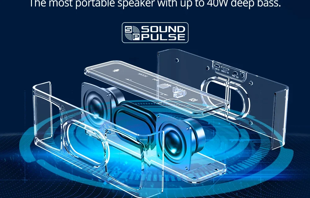 Tronsmart Element Mega: 40W-os SoundPulse™ hangszóró okosotthonokba