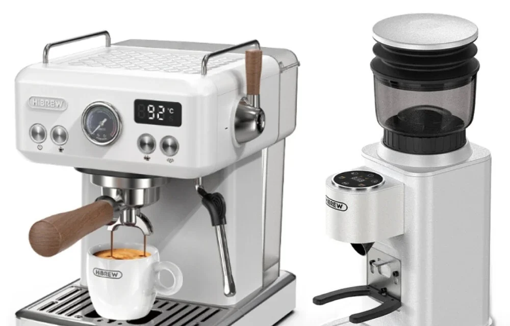 HiBREW H10 Plus eszpresszó gép és G7 őrlő: Kávéházi minőség otthonra a kinadroidtól