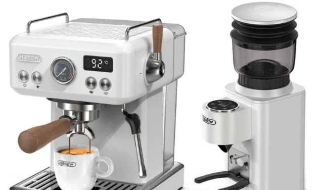 HiBREW H10 Plus eszpresszó gép és G7 őrlő: Kávéházi minőség otthonra a kinadroidtól