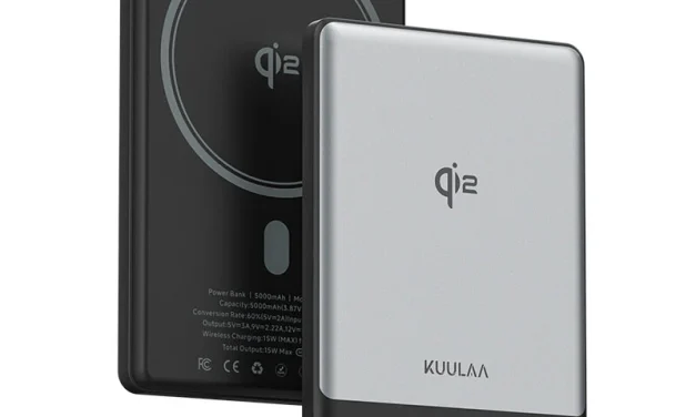 KUULAA KL-YD79 20W mágneses power bank iPhone-hoz