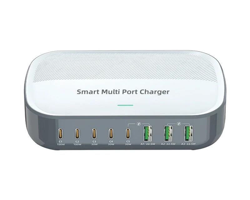 Bakeey WLX-F8C 200W 8-portos USB PD töltő: okos töltés minden eszköznek