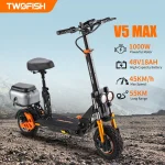 Megéri a TWOFISH V5 MAX elektromos roller a 800W-os motorral és 48V/18Ah akkuval?