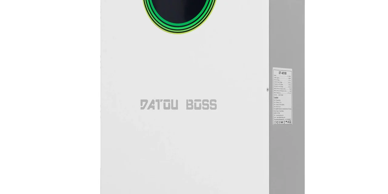 DATOUBOSS DT-48100 LiFePO4 akkumulátor: Intelligens energiatárolás otthonra