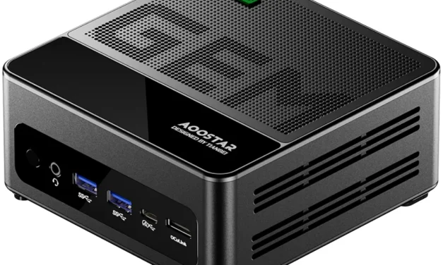 AOOSTAR GEM12+ mini PC: Erős és hatékony társ a mindennapokban