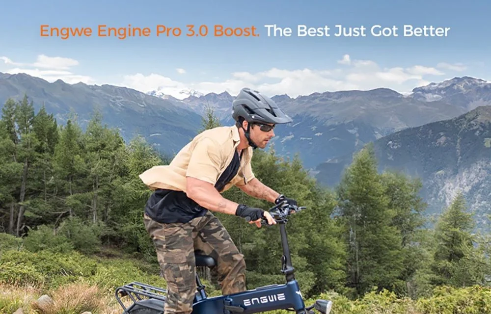 Az ENGWE Engine Pro 3.0 Boost e-bike a jövő mobilitása
